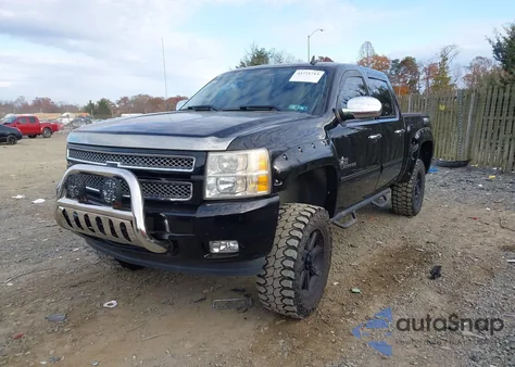 2013 Chevrolet Silverado 1500 Lt из США, поврежденный, VIN 3GCPKSE73DG351402